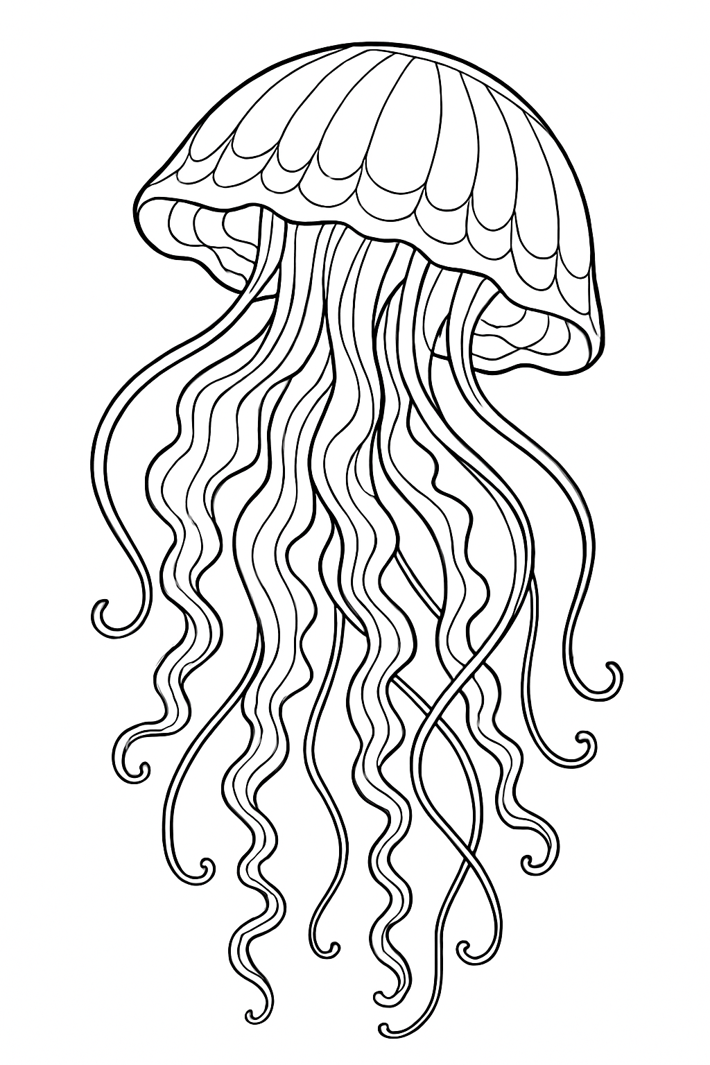 Free Ocean coloring page