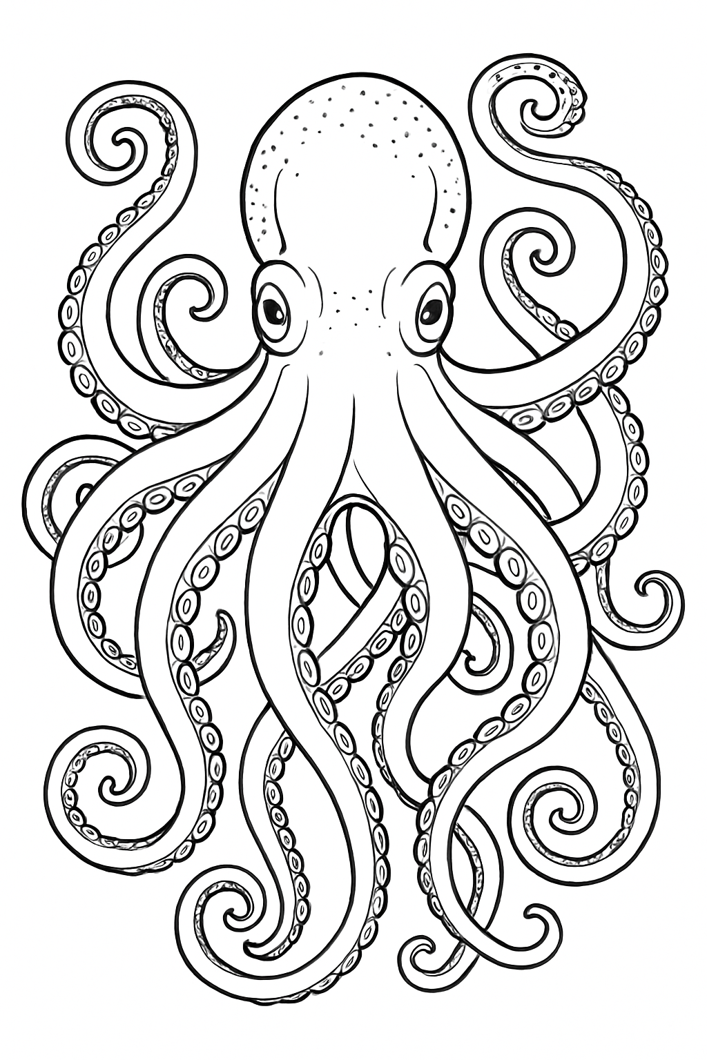 Free Ocean coloring page