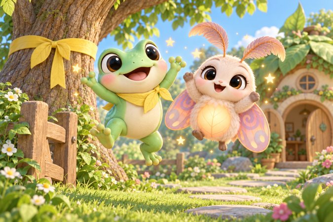 Beep, Beep, Go Outside! scene from Tumblelight Garden