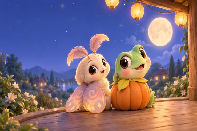 Count Down to Cozy scene from Tumblelight Garden