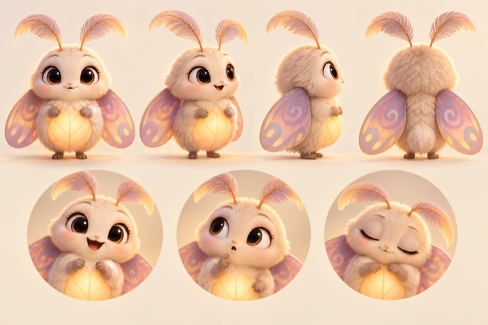Luma the lantern moth